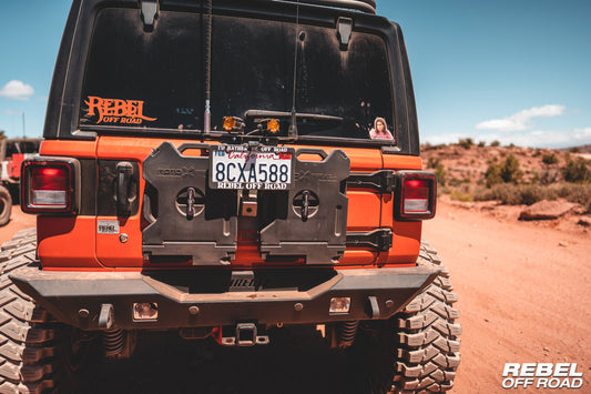Rebel Off Road -JL Bak-Pax Spare Tire Delete Kit - bak-pax-jl