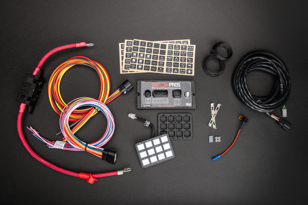 Switch-Pros 12 Switch Panel Power System - RCR-Force 12