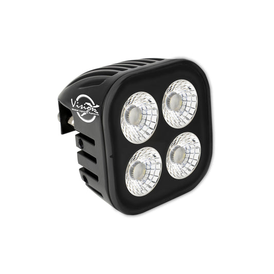 Vision X - (Black out White Flood) Unite LED Light Module - 9936499