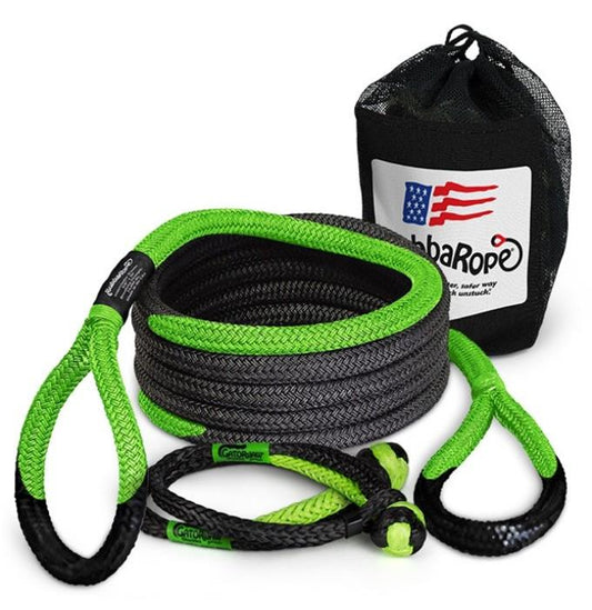 Bubba Rope - UTV/SXS 5/8" Power stretch rope and 2 5/16" soft shackle kit - 176842OR