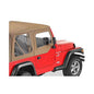 BestTop - Fabric Door Skins for 1997-2006 TJ, No door rails or frames included - 53121-37
