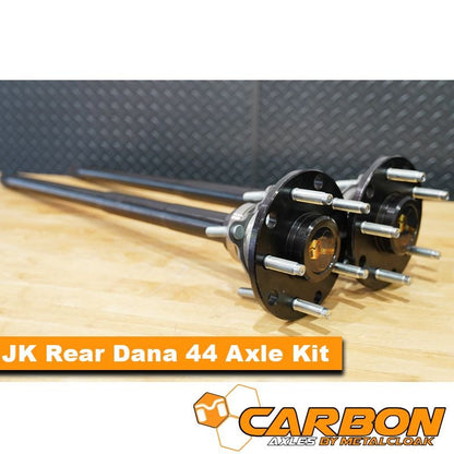 Carbon JK Rubicon Rear D44 32 Spline Axle Kit  C0009