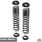 Metal Cloak - Dual rate coil spring pair 2.5" JL 2Door Front - 7617