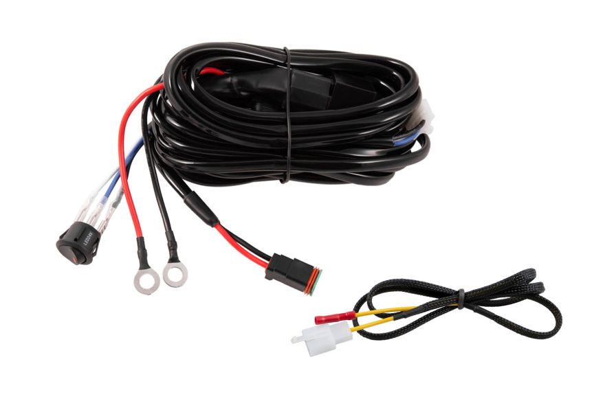 Diode Dynamics - Heavy Duty Single Output 2-Pin Offroad Wiring Harness - DD4031