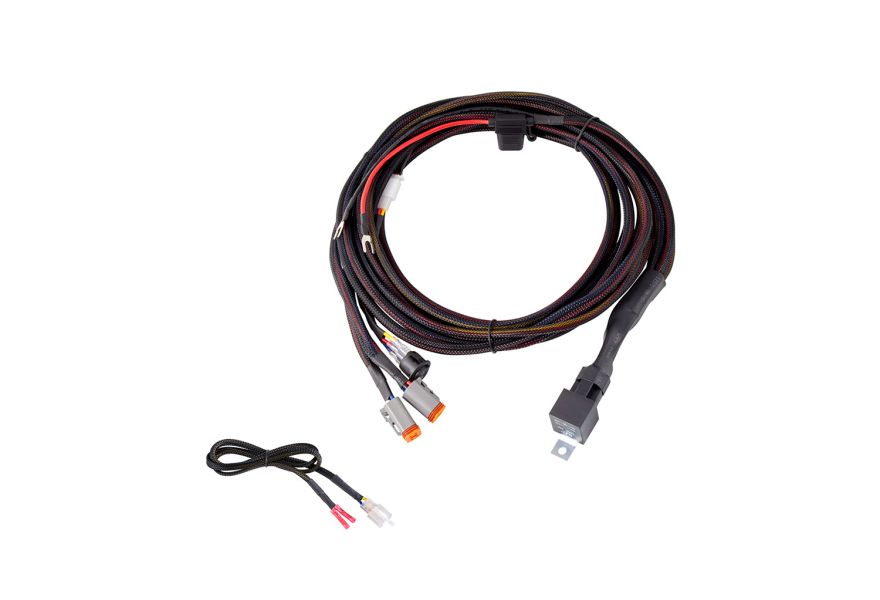 Diode Dynamics - Heavy Duty Dual Output 4-pin Wiring Harness - DD4093
