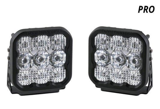 Diode Dynamics - SS5 White Pro LED Pod combo pattern (pair) - DD6775p
