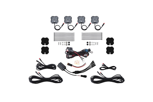 Diode Dynamics - Stage Series RGBW LED Rock Light Kit (4-pack) - DD7741C