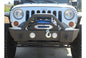 DV8 Wrangler JL & Gladiator JT FBSHTB-13 Stubby Hammer Forged Front Bumper w/ Bull Bar & Fog