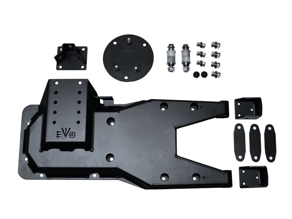 EVO - PRO SERIES HINGED GATE TIRE CARRIER FOR JK/JKU - EVO-1162B