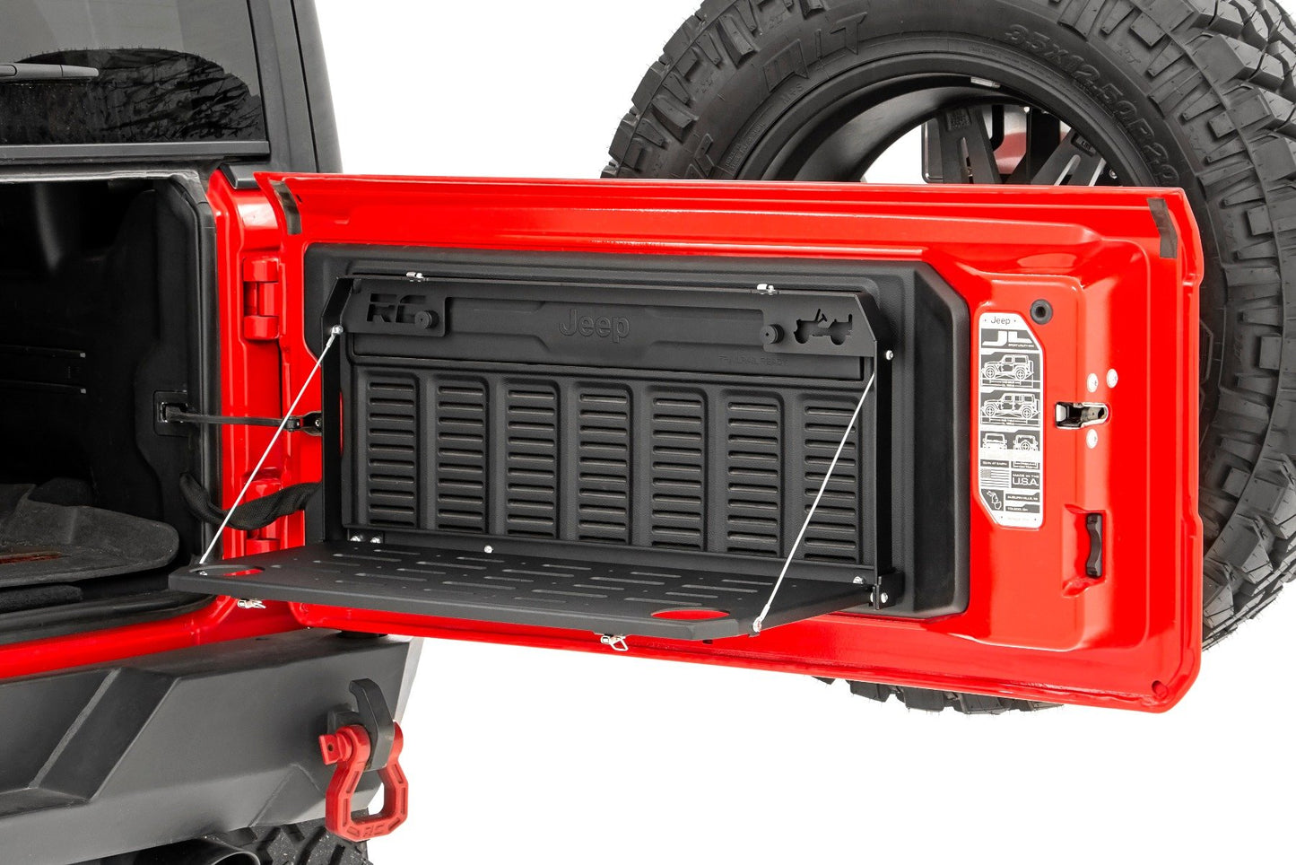 Rough Country - Tailgate Table Jeep Wrangler JL (18-25)/Wrangler Unlimited (18-25) - 10625