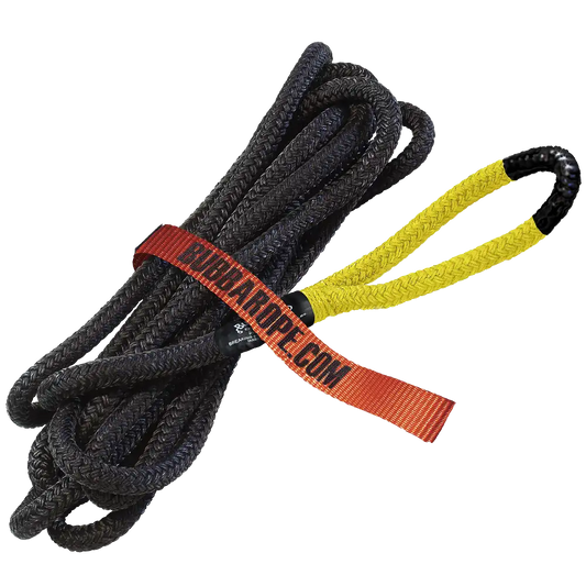 Bubba Rope - 1/2" X 20' Kinetic energy rope yellow eye for ATV / Snowmachine - 176650ywg