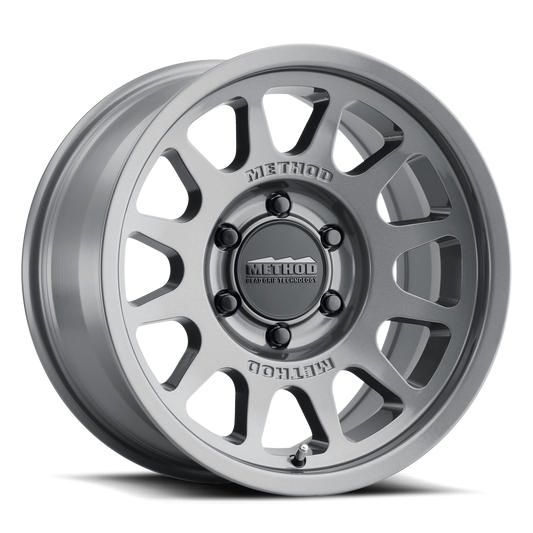 Method - 703 Gloss Titanium 17x9 8x6.5 - mr70379080812n