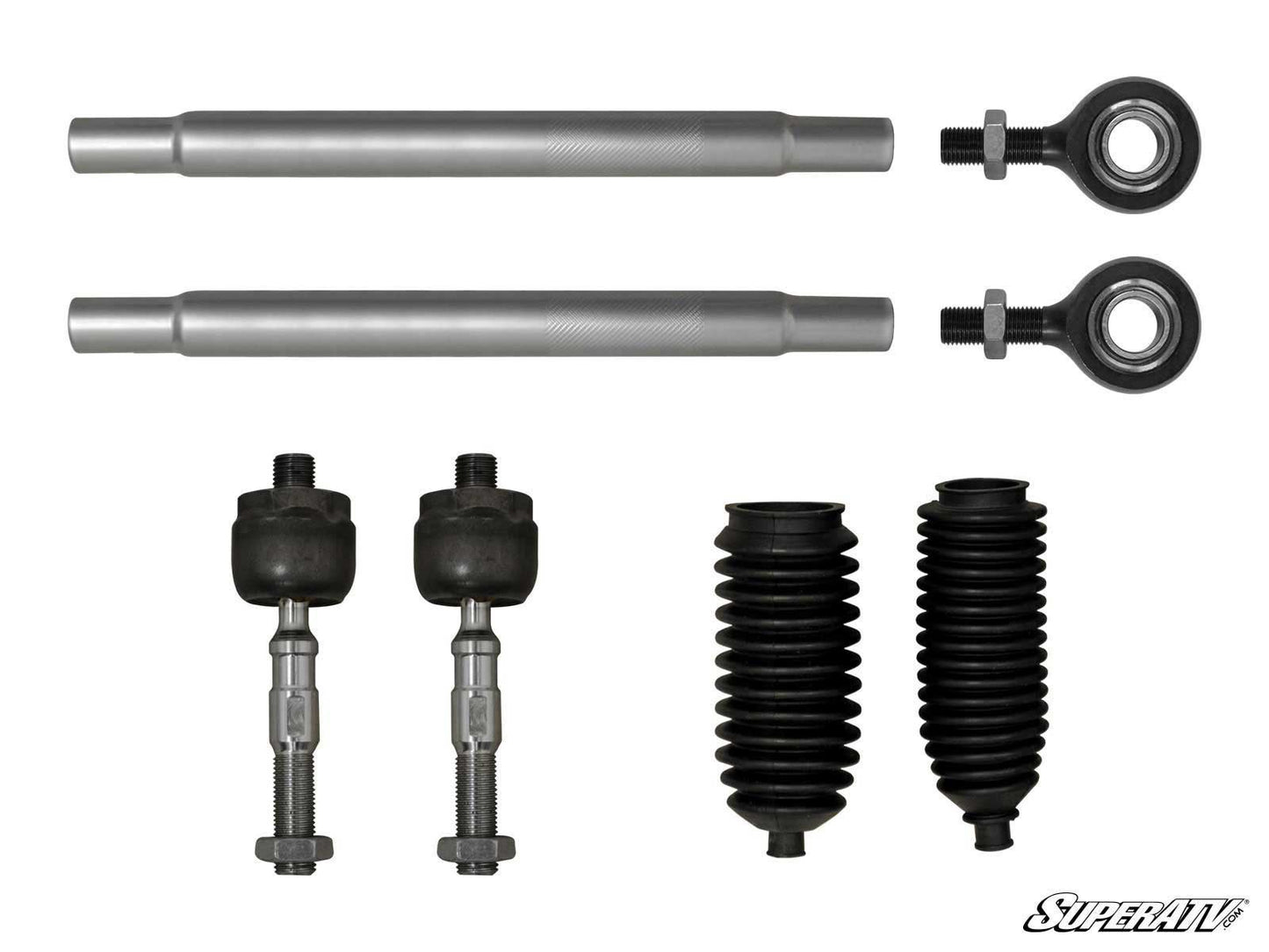 Super ATV -  Heavy Duty Tie Rods Polaris RZR RS1 2018+ - TRRA-P-RAN900-01-14-ST-001
