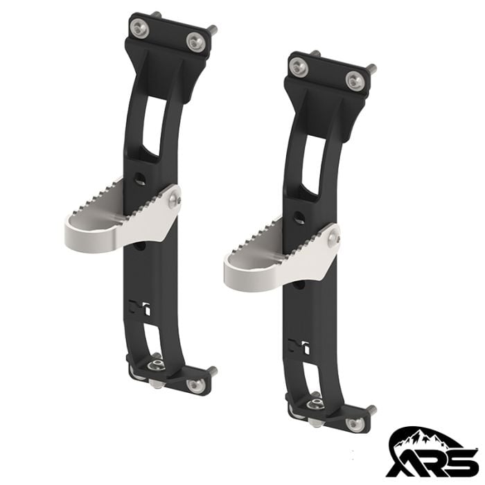 Metal Cloak - Fold down steps - Hinge Step Pair for JK/JL/JT