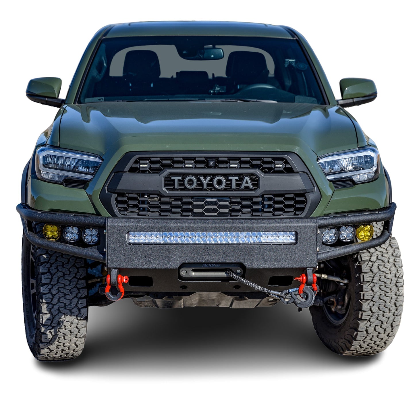 Chassis Unlimited - 2016-2023 TOYOTA TACOMA DIABLO FRONT WINCH BUMPER