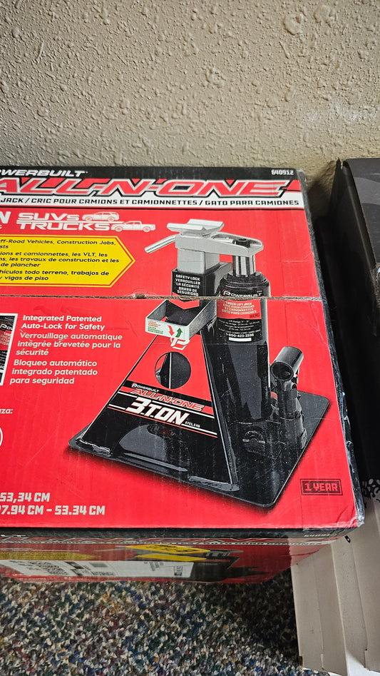 Powerbuilt - All-N-One 3 ton jack