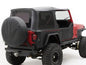 Smittybilt - Replacement Soft Top with Tinted Windows and Upper Doorskins (Black Denim) - 9870215