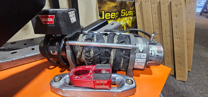 Warn M8000 winch and Factor 55 ultra hook