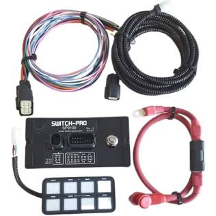 Switch Pros - 8-Switch Panel Power System with RGB Backlighting