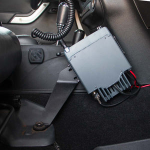 Rugged Radio - Passenger side Radio Mount for Jeep JKU 4 Door - mt-rm-jku