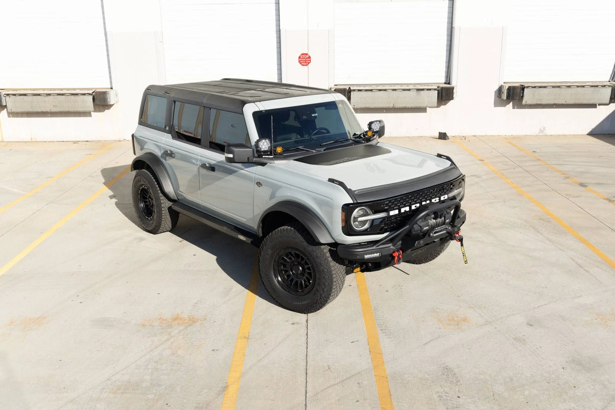 SmittyBilt -  21-C BRONCO FRONT BUMPER - WINCH PLATE - 61368W