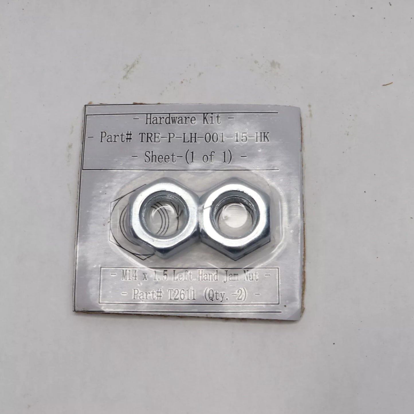 Super ATV - Tie Rod Nuts -tre-p-lh-001-15-hk
