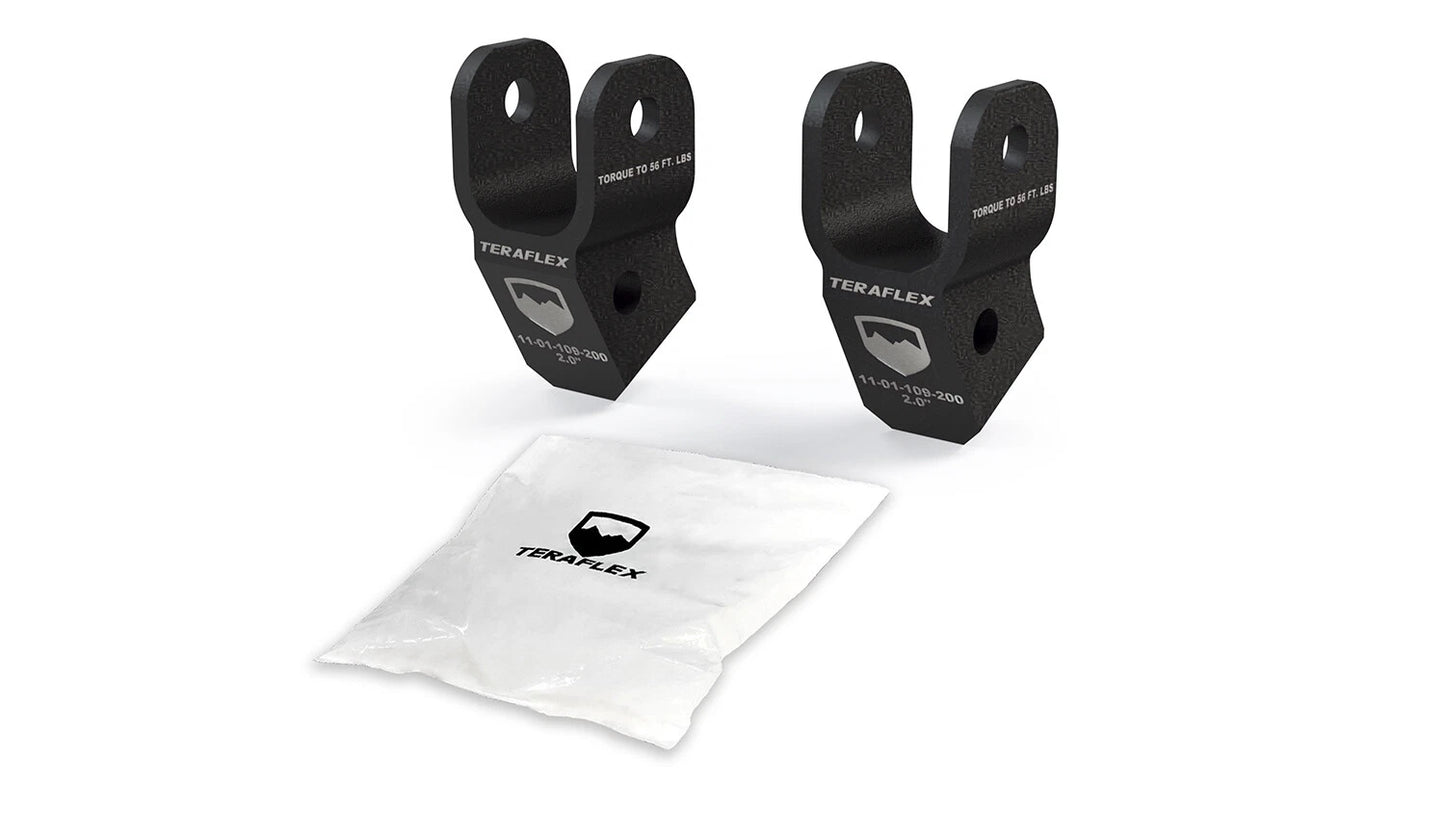 Teraflex - Jeep JL/JT 2" Front shock extensions - 1986250