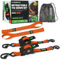Rhino USA - Retractable Tie-Down Set