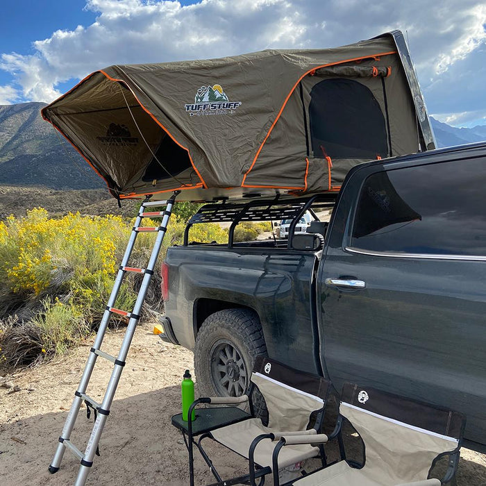 Tuff Stuff - Alpha II Hardshell Rooftop Tent 2 Person Roof Top tent - Black